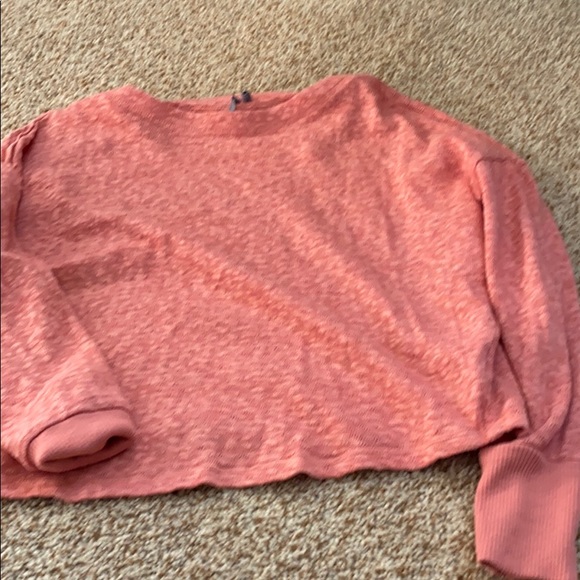 Anthropologie Sweaters - Anthropologie coral top